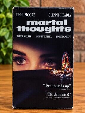 Mortal Thoughts 1991 Thriller Mystery VHS tape